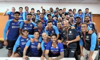 Dhawan hails Team India after ODI series win over WI