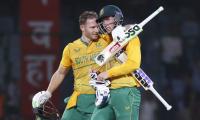 PHOTOS: Miller thrills to stun India in 1st T20I  