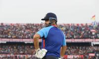 PIX: Fans pack stadium as Team India practice   