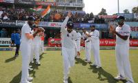 PIX: Kohli gets guard of honour in his 100th Test