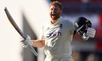 Bairstow's century rescues England on Day 1