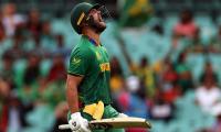 PIX: Rossouw slams WC's 1st ton as SA rout Bangladesh