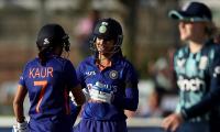 PIX: Smriti wins it for India; Jhulan rolls back time