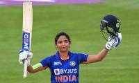 PIX: Harmanpreet's century powers India to series win