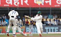 Spinners, Khawaja take honours on Day 1 at Indore