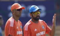 Dravid hails Rohit's leadership