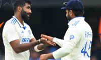 'We'll take that': Rohit hails India's resilience