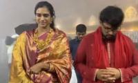 SEE: PV Sindhu Offers Prayers at Tirumala Temple