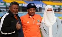 More than me, I am happy for my father: Sarfaraz