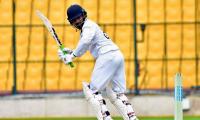 Patidar hits ton as India A draw against England Lions