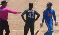 Tempers flare in U-19 WC Opener - Ind vs Bangladesh