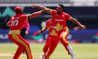 PIX: Canada stun Ireland for first T20 World Cup win