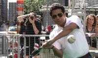 SEE: Sachin Swaps Cricket For Baseball