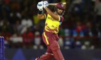 Sixes galore in Bridgetown; Russell matches Bravo