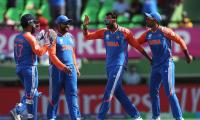 T20 WC PIX: India crush England to storm into final