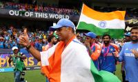 Coach Dravid ends reign with World Cup high