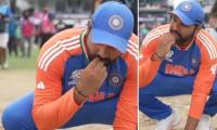 Rohit channels Djokovic in T20 World Cup celebration