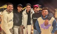 Rohit Sharma's 'garden gang' goes viral