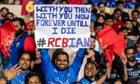 'We Believe In You RCB'