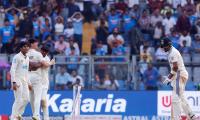 PICS: Rohit, Kohli fail after Jadeja takes 5 in Mumbai