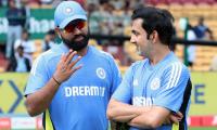 'No rift between Gambhir and Rohit'