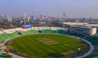 Gaddafi Stadium ready in record time!