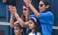 Ritika Sajdeh Cheers for Team India in Dubai