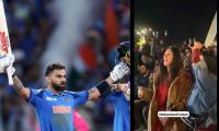 SEE: Pakistan Fans Celebrate Kohli Ton