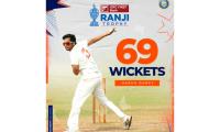 Vidarbha's Dubey rewrites Ranji Trophy history