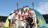 How The Aussies Celebrated Victory