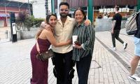 Rishabh Pant Relaxes With Mum, Sis