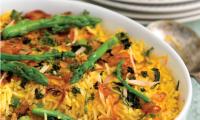 Recipe: Camellia Panjabi's Asparagus Biryani!