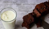 Recipe: How to make Rum Raisin Chocolate Brownie