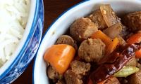 Healthy recipe: Soy Nuggets in Garlic Sauce. Share yours!