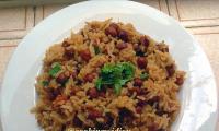 How to make Kala Chana Achari Pulao