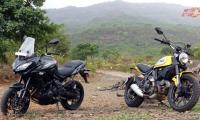 Ducati Scrambler vs Kawasaki Versys 650