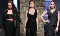 Kareena, Sonakshi or Malaika: Who wore black best?