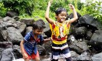 Pix: Tiny tots get monsoon-ready