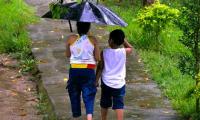 Monsoon pix: A walk in the rain