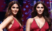 Incredibly sexy! Vaani Kapoor slays in a red slit gown