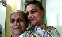 Selfie with mom: 'My strength, my buddy'