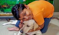 How Raj got over his fear of dogs