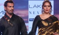 Bipasha and Karan's romantic moment on the ramp