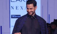 Kunal does a smooth moonwalk on the runway 