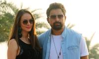 Rannvijay Singh and wife attend Lakme Fashion Week