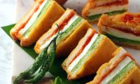 I-Day Recipe: Tiranga Barfi. Bread Pakoda