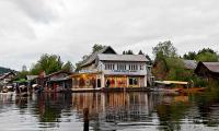 The Floating Market On The Dal Lake