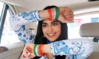 Adah, Alia, Nitashi have a I LOVE INDIA moment!