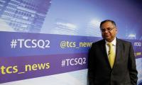 Who will replace Chandra at TCS if he moves to Tata Sons?