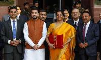 Sitharaman back with 'bahi-khata' for her 2nd budget